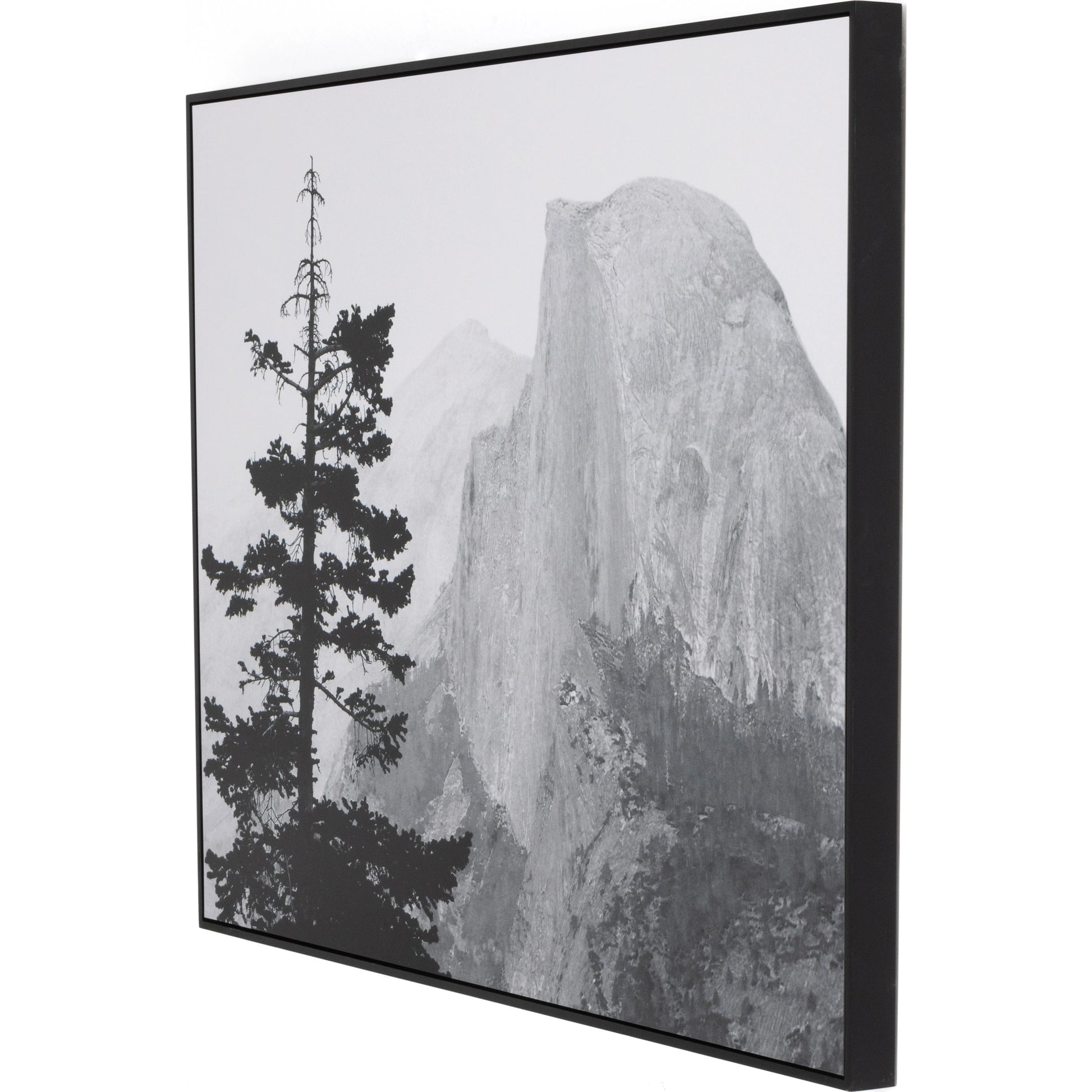 Half Dome from Glacer Point by Getty Images by Four Hands. Made from gloss white chromaluxe in a modern style.