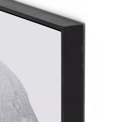 Half Dome from Glacer Point by Getty Images by Four Hands. Made from gloss white chromaluxe in a modern style.