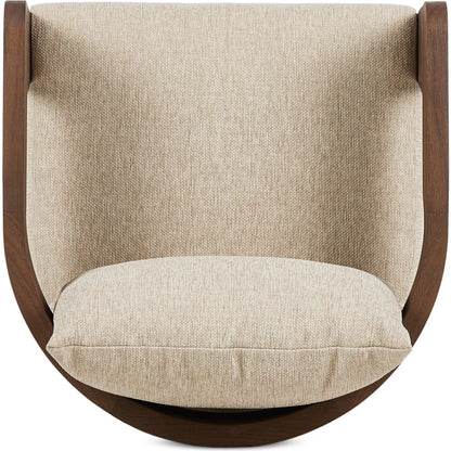 Jackson Outdoor Dining Chair by Four Hands. Made from 100% olefin, solid fsc®-certified teak, 90% polyester fiber, 10% polyester fiber batting in a modern style.