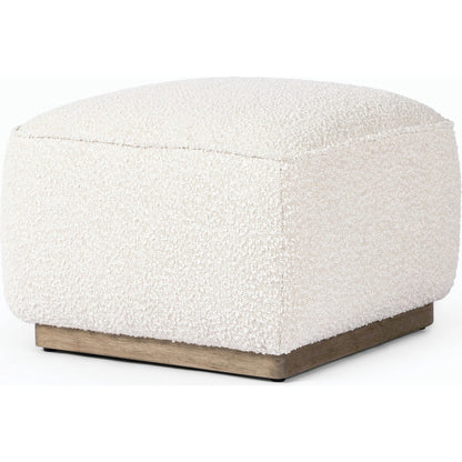 Sinclair Square Ottoman-21" by Four Hands. Made from unique in a modern style.