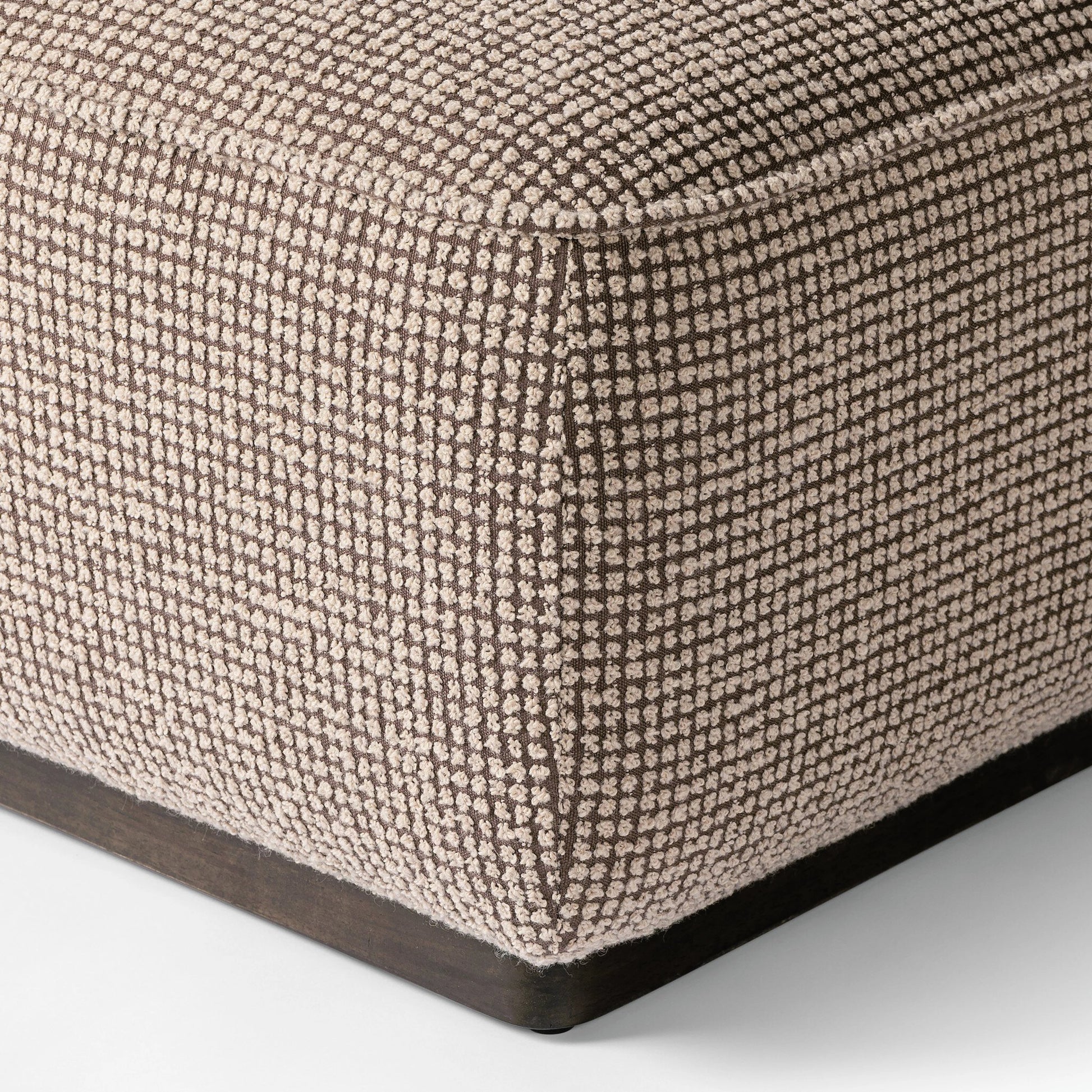 Sinclair Square Ottoman-21" by Four Hands. Made from unique in a modern style.