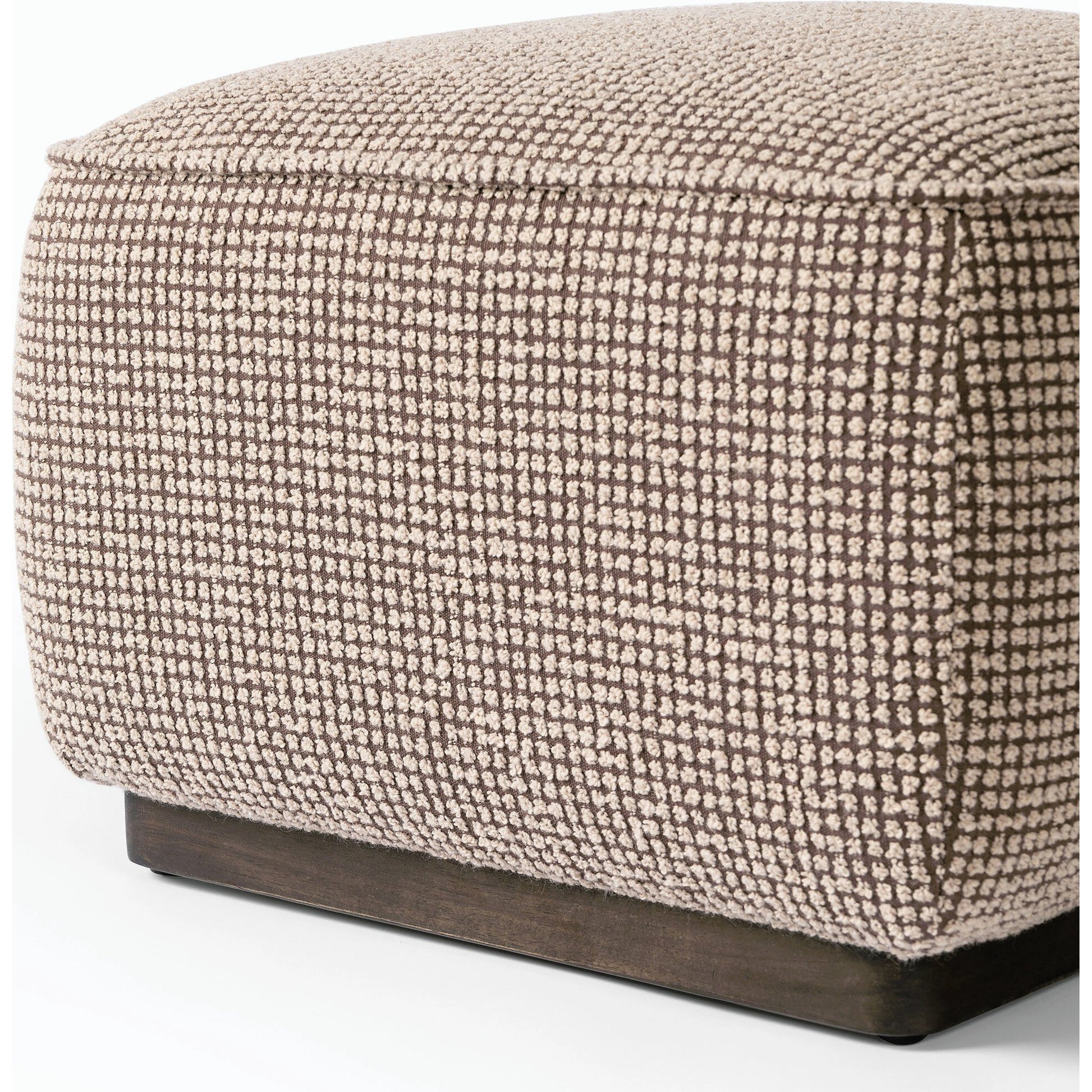 Sinclair Square Ottoman-21" by Four Hands. Made from unique in a modern style.