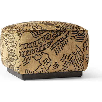 Sinclair Square Ottoman-21" by Four Hands. Made from unique in a modern style.