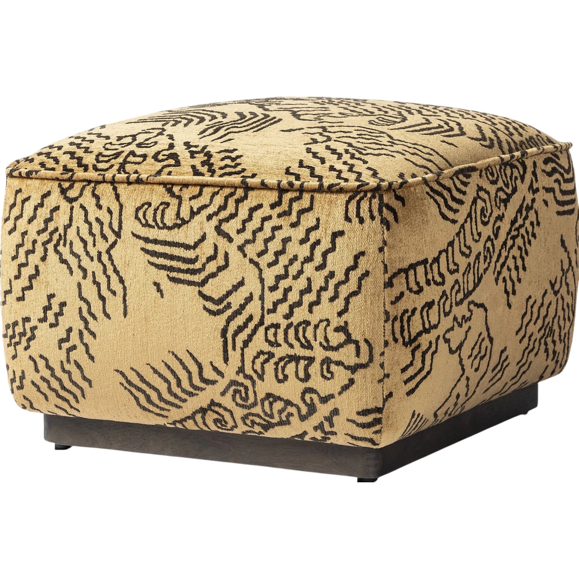Sinclair Square Ottoman-21" by Four Hands. Made from unique in a modern style.