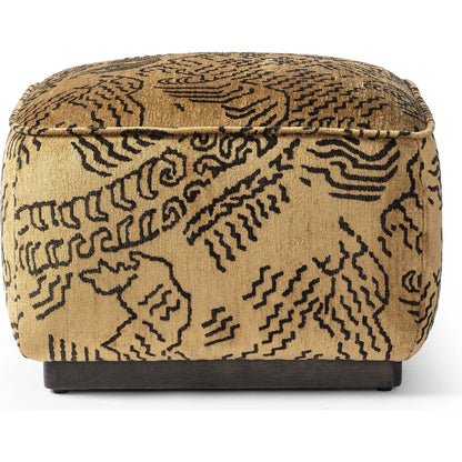 Sinclair Square Ottoman-21" by Four Hands. Made from unique in a modern style.