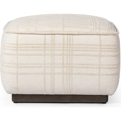 Sinclair Square Ottoman-21" by Four Hands. Made from unique in a modern style.