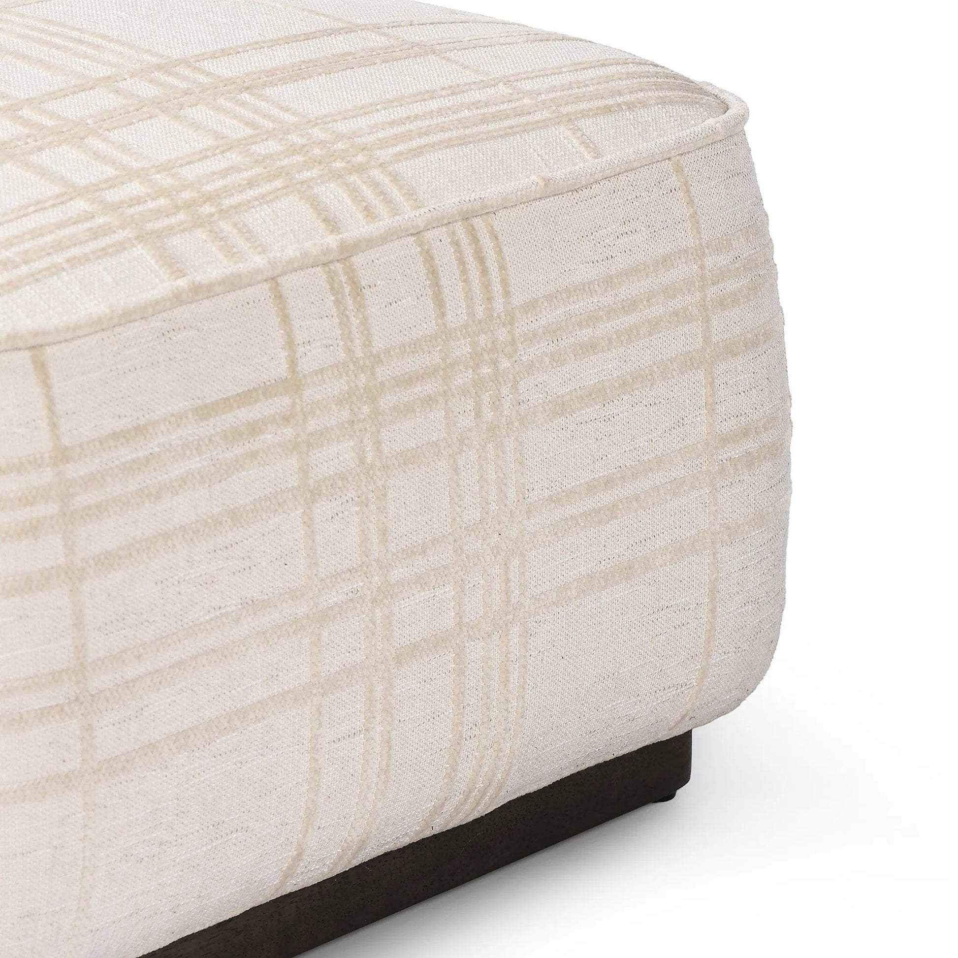 Sinclair Square Ottoman-21" by Four Hands. Made from unique in a modern style.