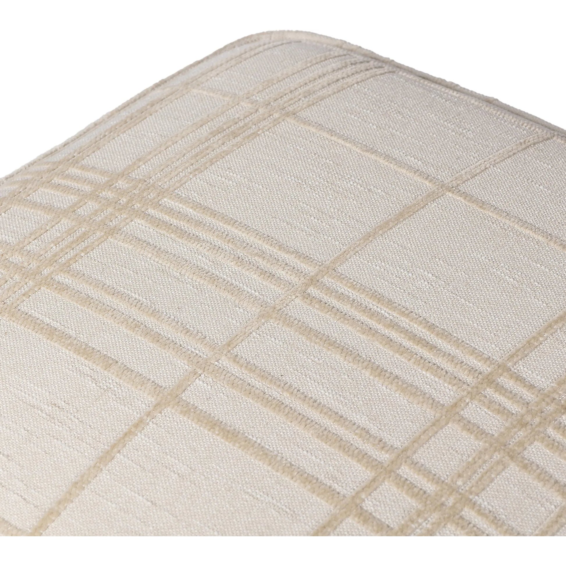 Sinclair Square Ottoman-21" by Four Hands. Made from unique in a modern style.