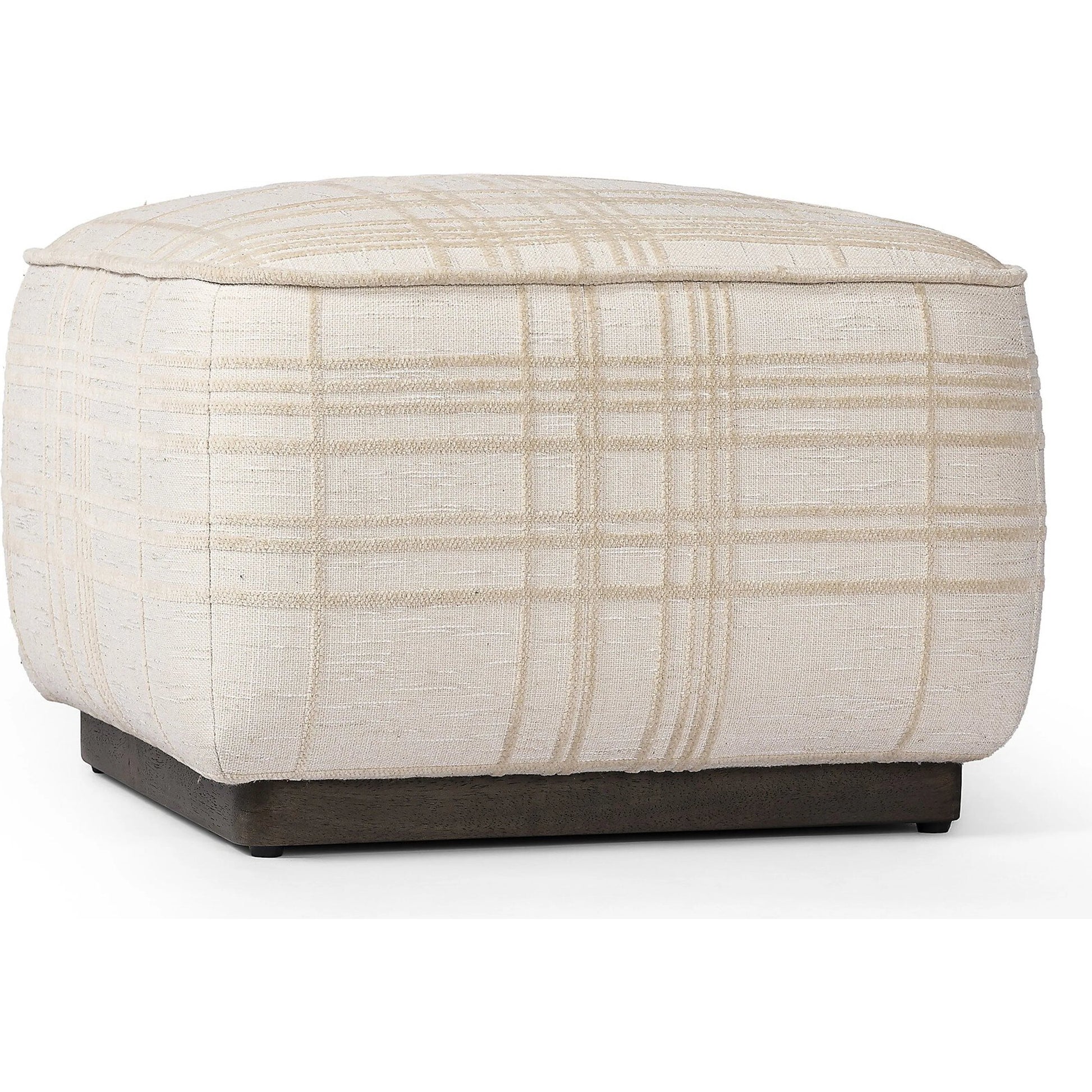 Sinclair Square Ottoman-21" by Four Hands. Made from unique in a modern style.