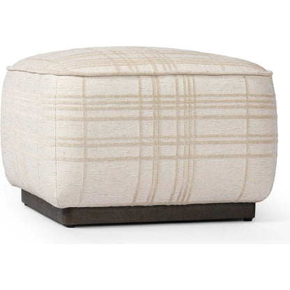 Sinclair Square Ottoman-21" by Four Hands. Made from unique in a modern style.