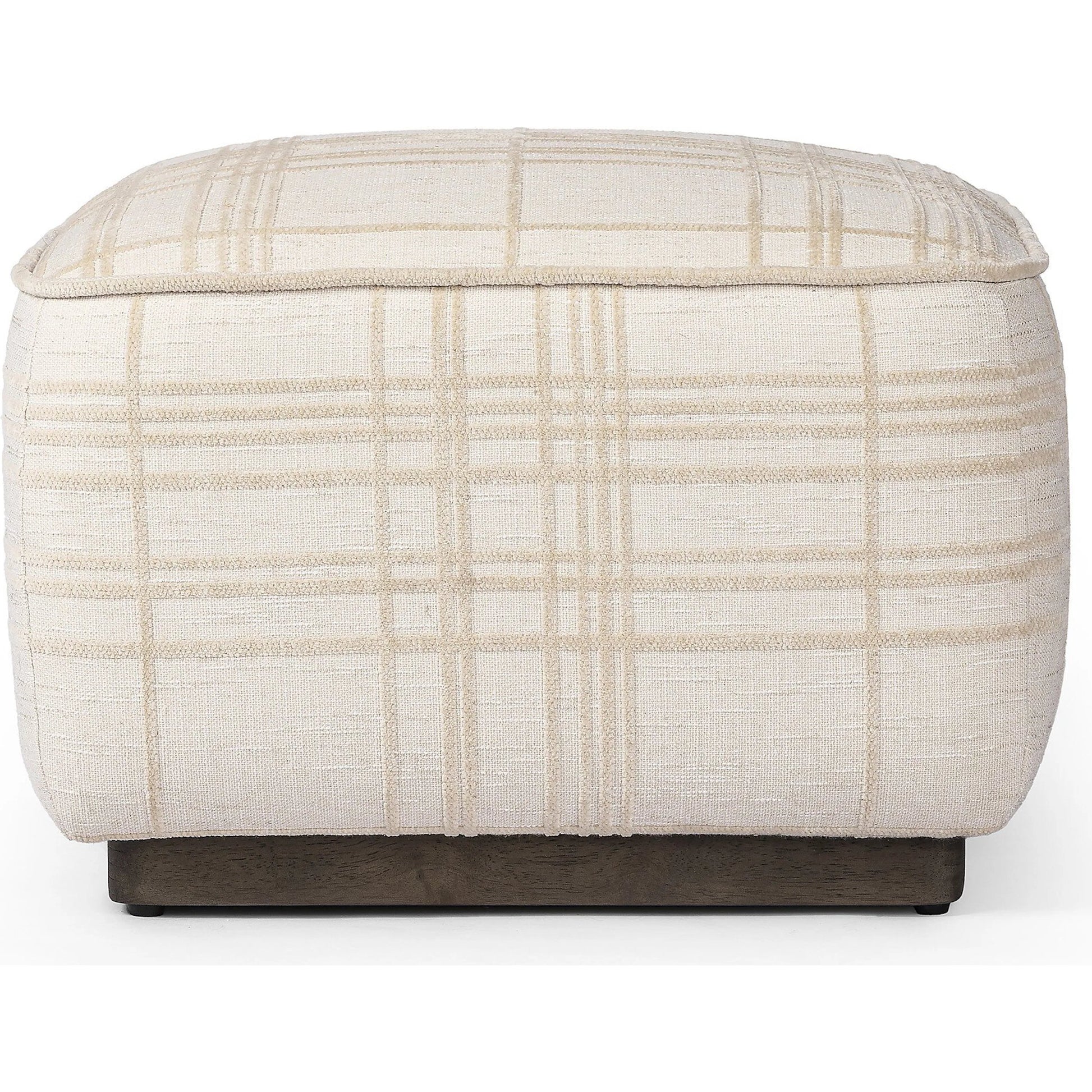 Sinclair Square Ottoman-21" by Four Hands. Made from unique in a modern style.