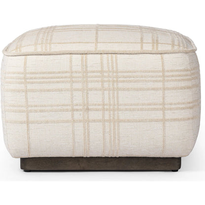 Sinclair Square Ottoman-21" by Four Hands. Made from unique in a modern style.