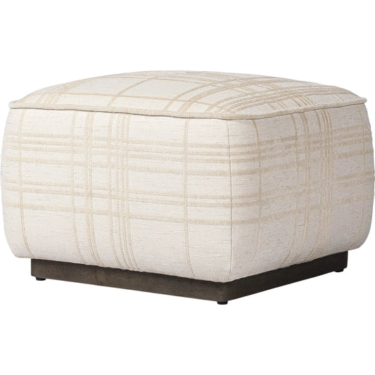 Sinclair Square Ottoman-21" by Four Hands. Made from unique in a modern style.
