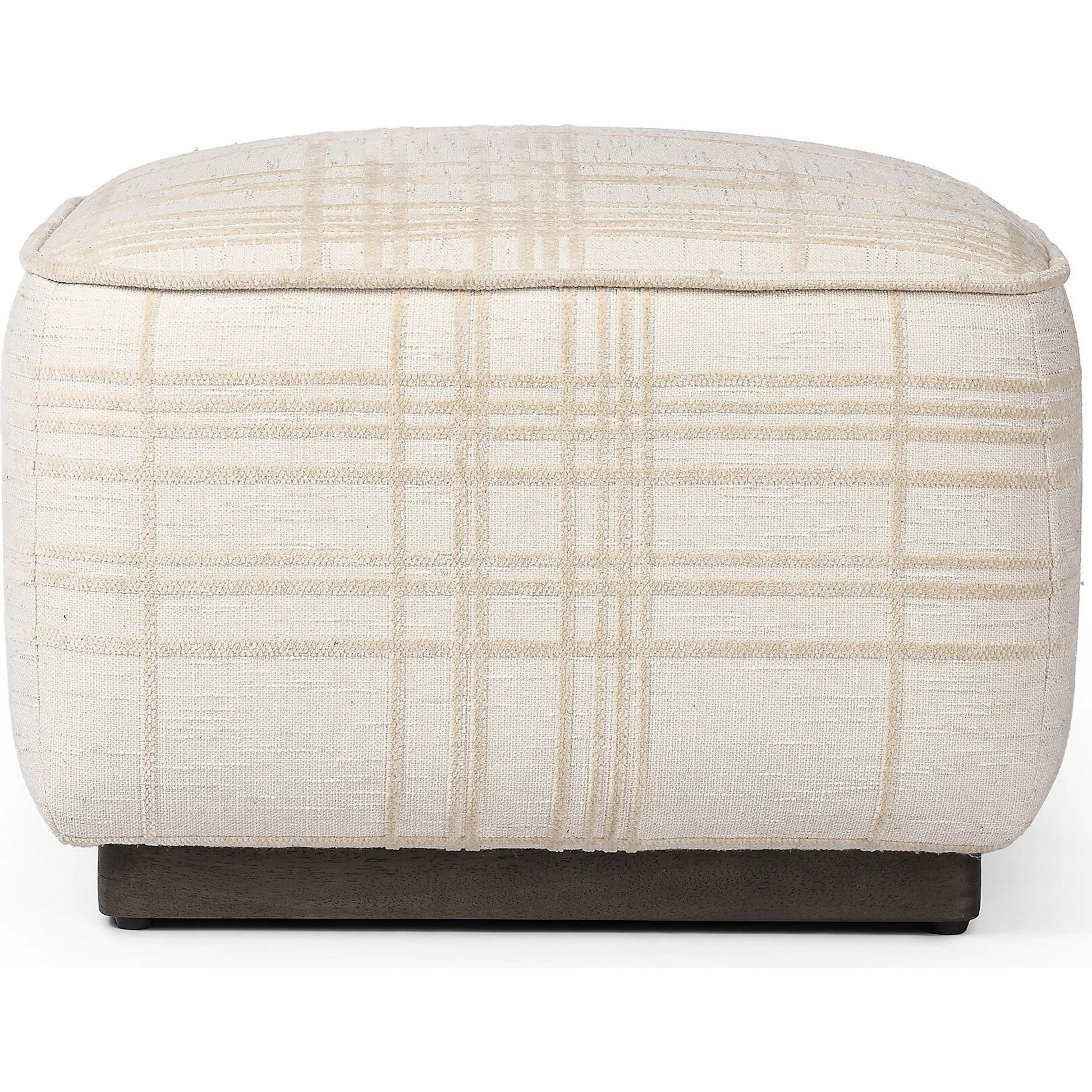 Sinclair Square Ottoman-21" by Four Hands. Made from unique in a modern style.