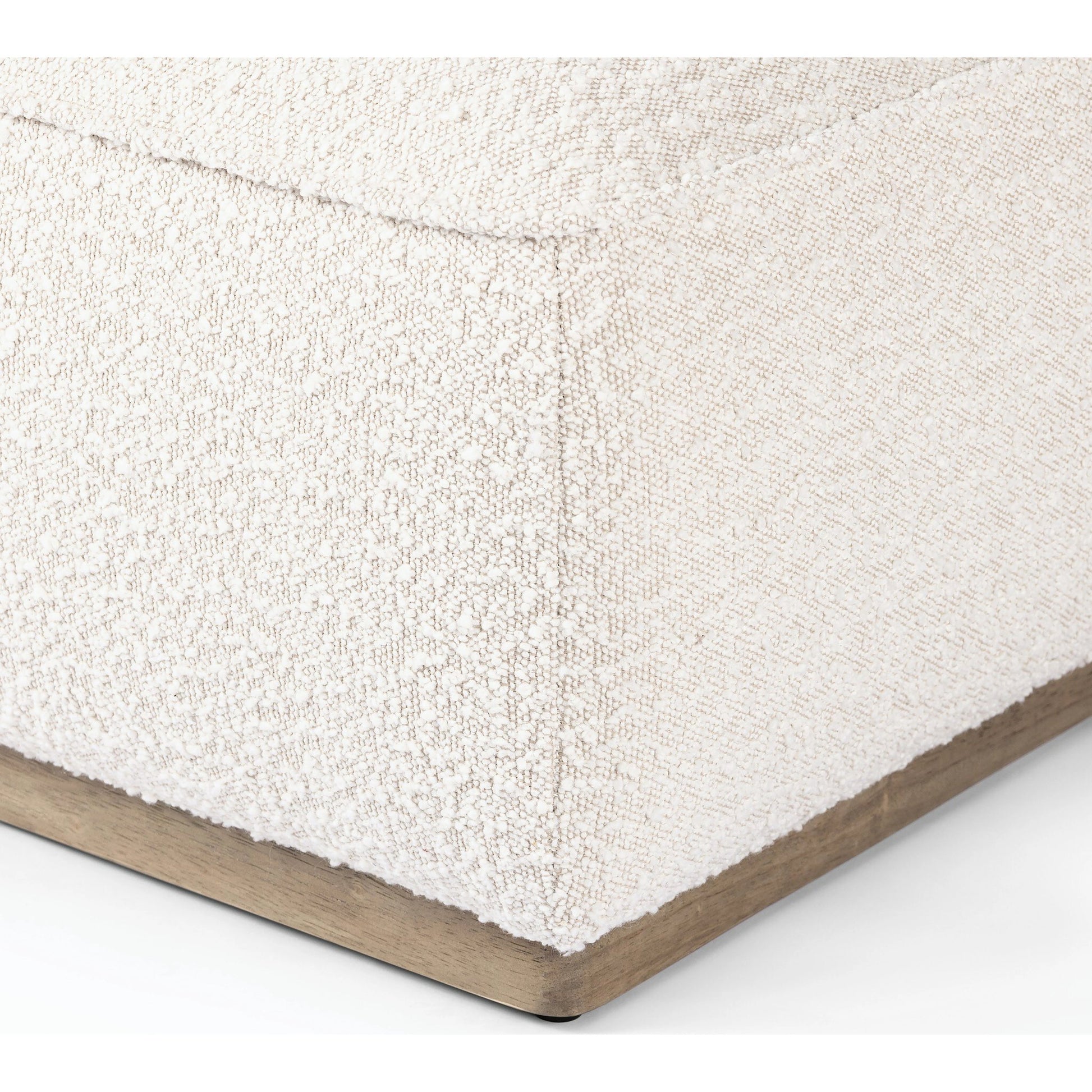 Sinclair Square Ottoman-36" by Four Hands. Made from unique in a traditional style.