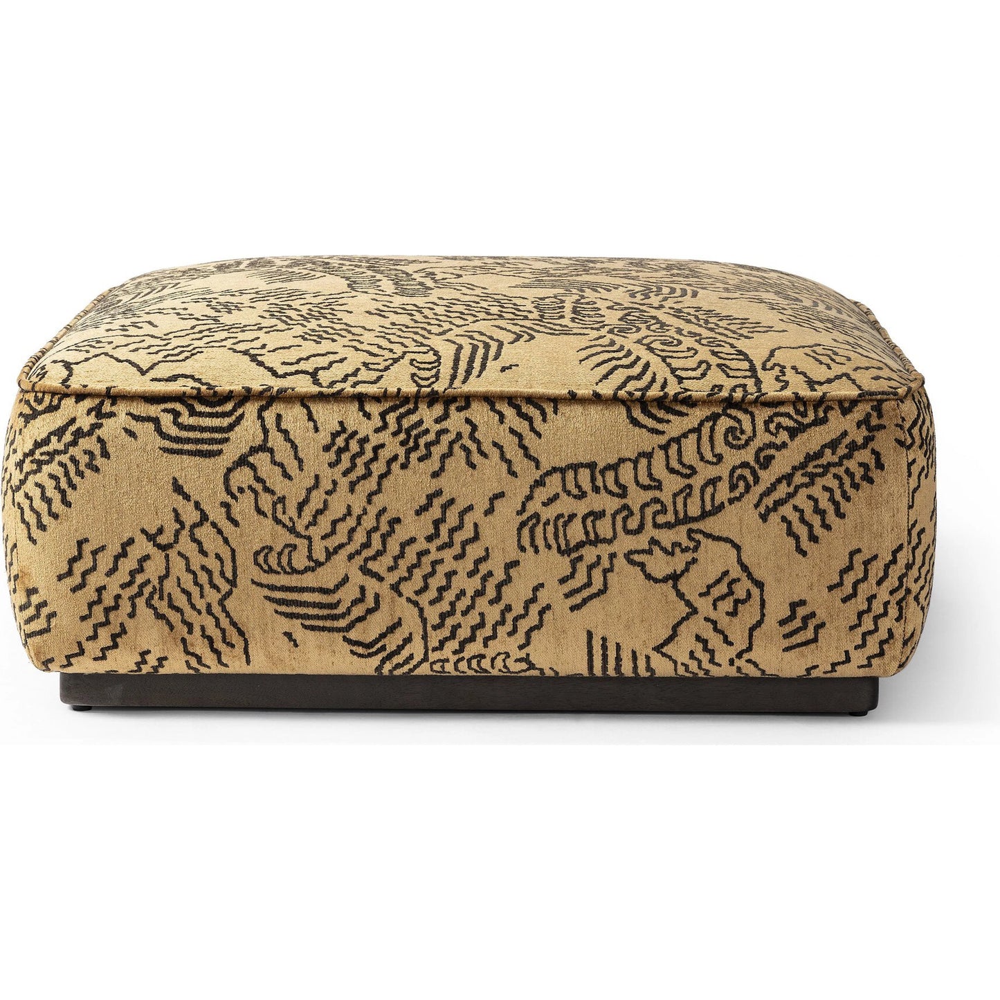 010 SI-2257100 | Additional Silo | Sinclair Square Ottoman-36" by Four Hands. Made from unique in a traditional style.