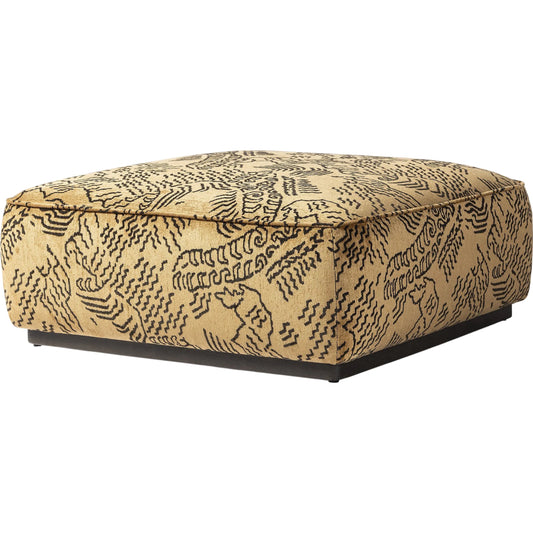 Sinclair Square Ottoman-36" by Four Hands. Made from unique in a traditional style.
