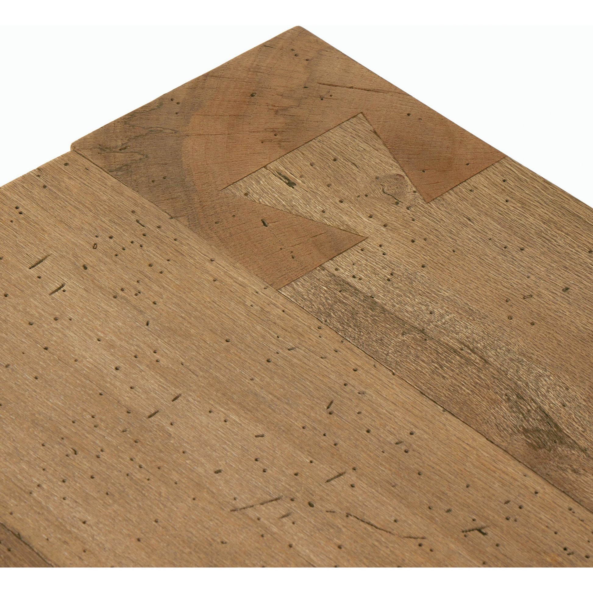 Abaso Rectangular Coffee Table by Four Hands. Made from thick oak veneer, engineered hardwood in a modern style.