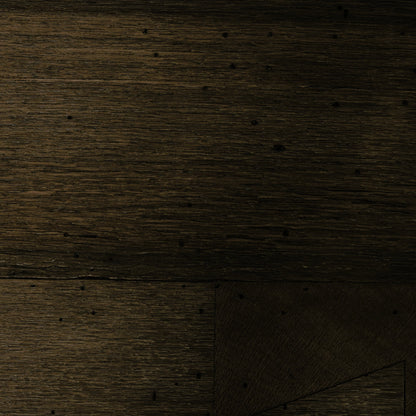 Abaso Rectangular Coffee Table by Four Hands. Made from thick oak veneer, engineered hardwood in a modern style.