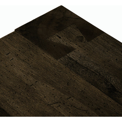 Abaso Rectangular Coffee Table by Four Hands. Made from thick oak veneer, engineered hardwood in a modern style.