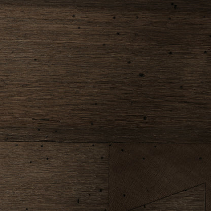 Abaso Rectangular Coffee Table by Four Hands. Made from thick oak veneer, engineered hardwood in a modern style.