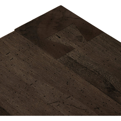 Abaso Rectangular Coffee Table by Four Hands. Made from thick oak veneer, engineered hardwood in a modern style.
