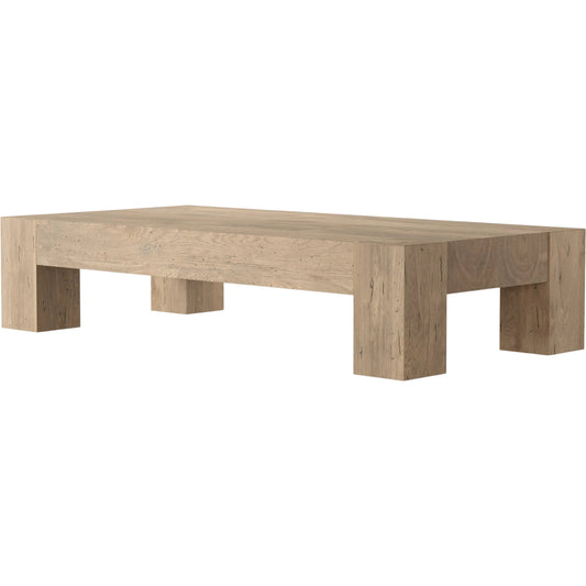 Abaso Rectangular Coffee Table by Four Hands. Made from unique in a modern style.