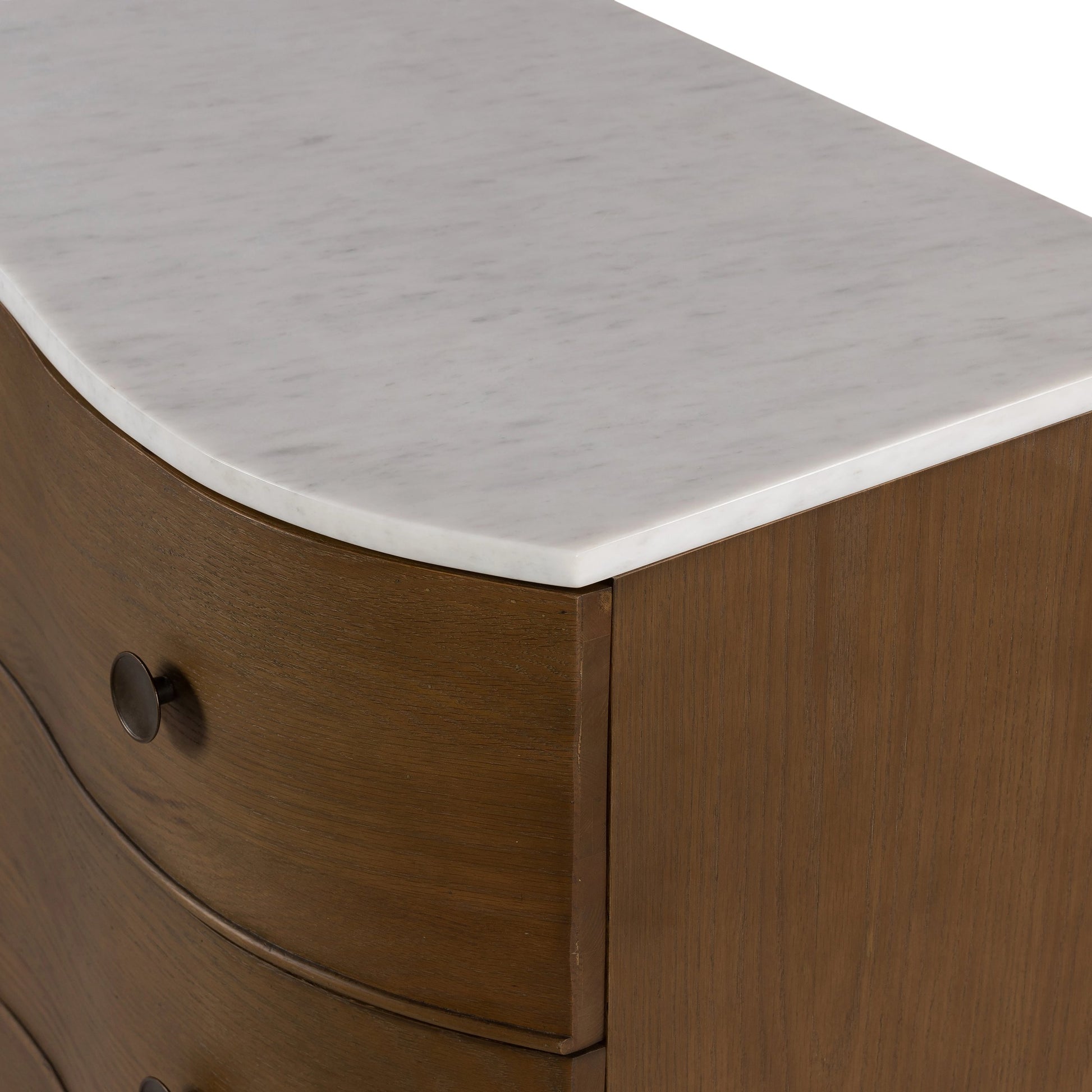 Tiago Marble Chest by Four Hands. Made from solid oak, oak veneer, solid marble in a modern style.