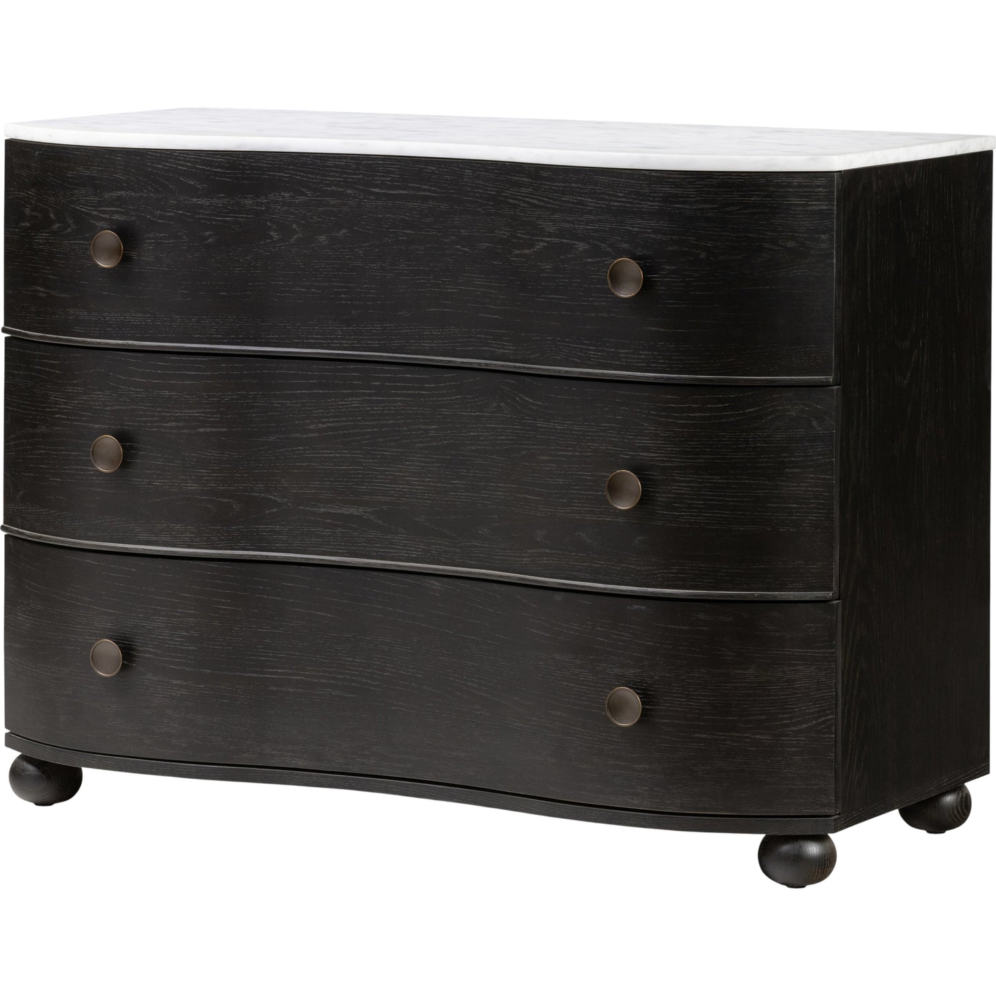 002 SI-2094206 | Primary Silo | Tiago Marble Chest by Four Hands. Made from solid oak, oak veneer, solid marble in a modern style.