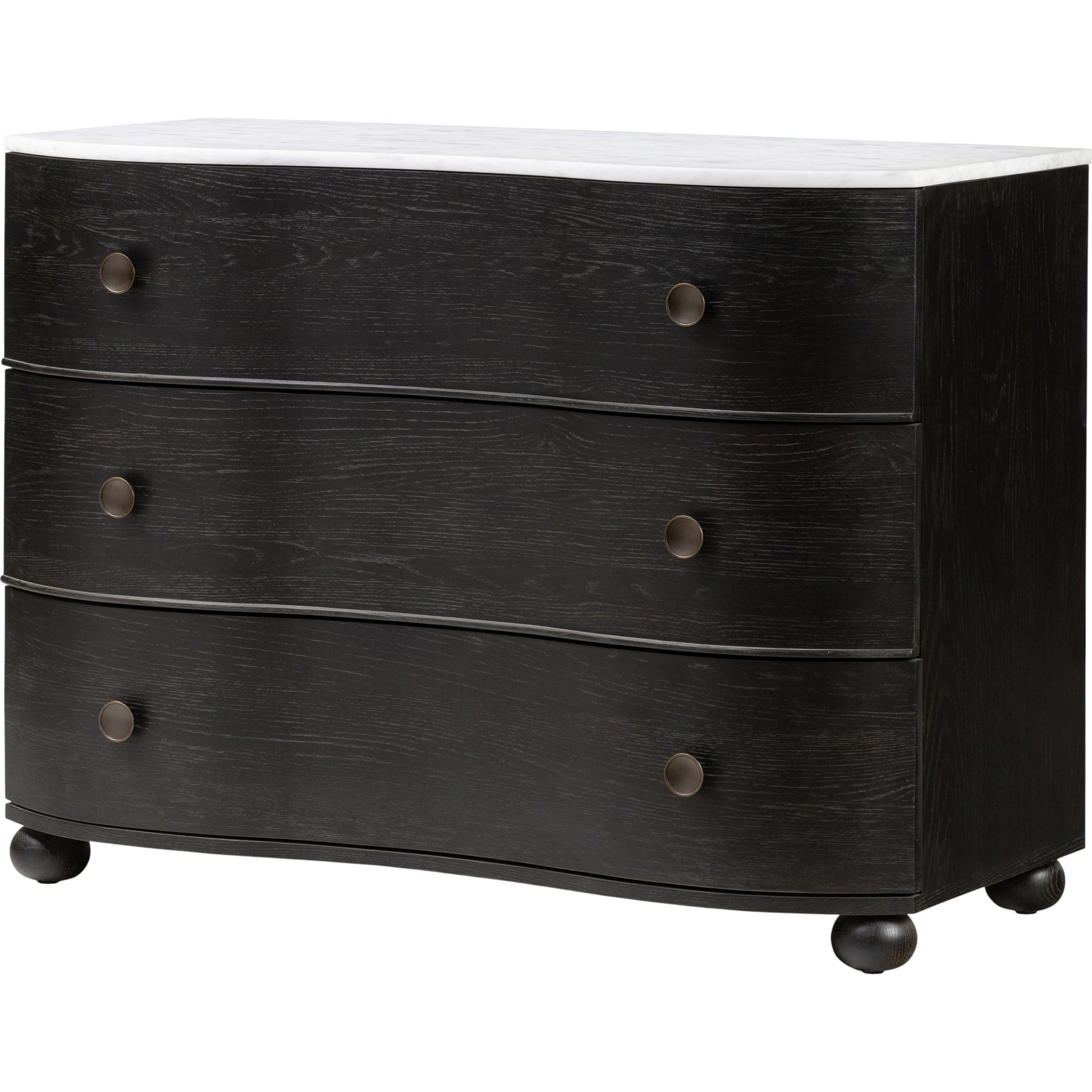 Tiago Marble Chest by Four Hands. Made from solid oak, oak veneer, solid marble in a modern style.