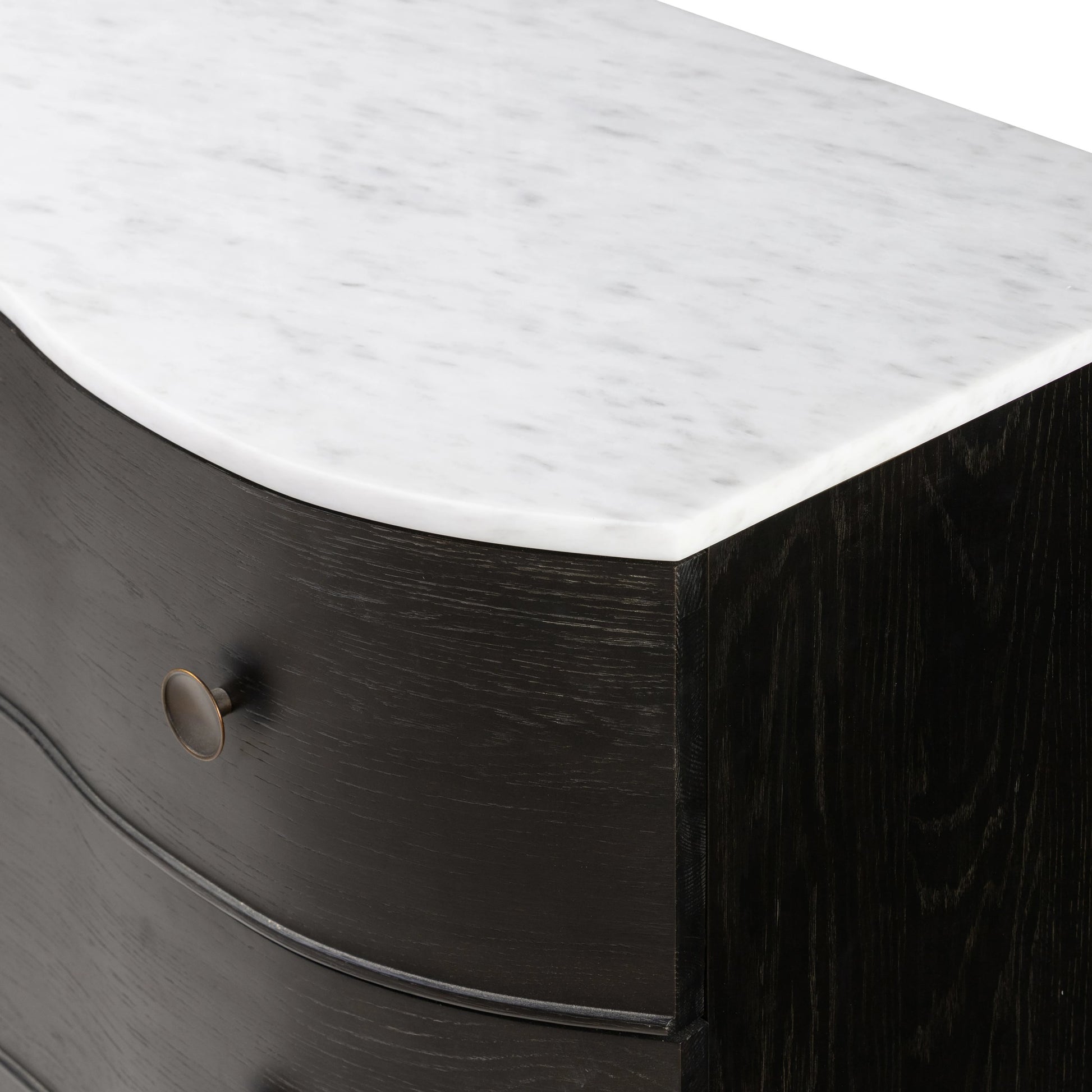 Tiago Marble Chest by Four Hands. Made from solid oak, oak veneer, solid marble in a modern style.