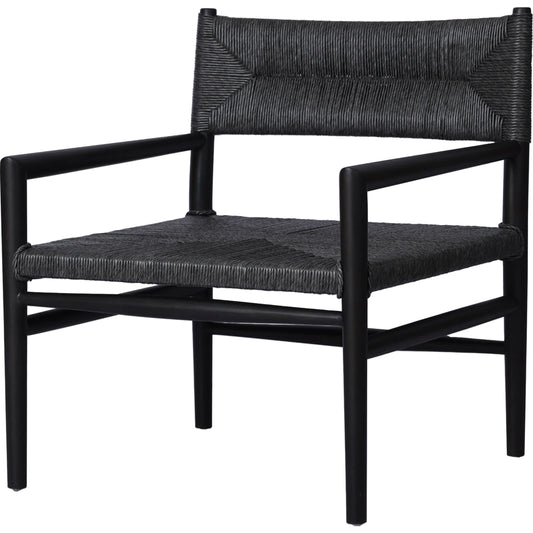 Lomas Outdoor Chair by Four Hands. Made from solid teak, 100% polyethylene in a modern style.