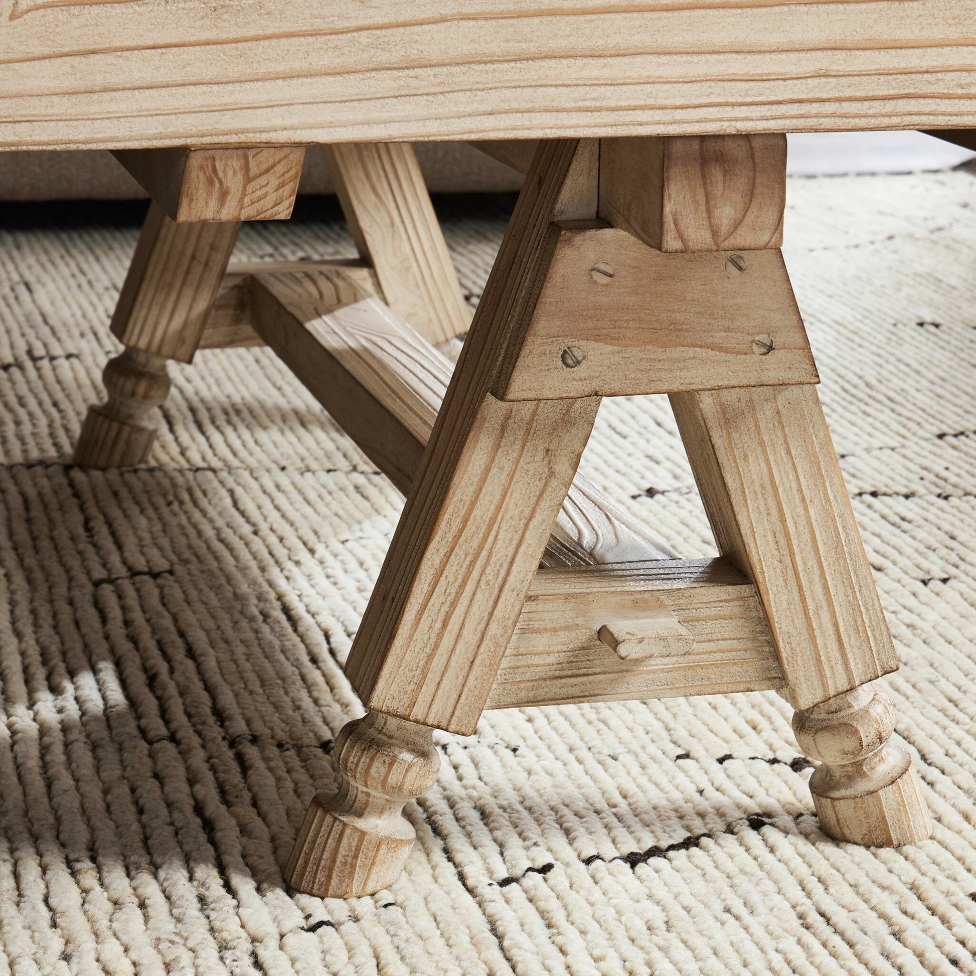 The Don't Try to Explain It Table by Four Hands. Made from unique in a modern style.