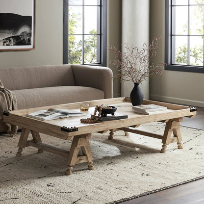 The Don't Try to Explain It Table by Four Hands. Made from unique in a modern style.