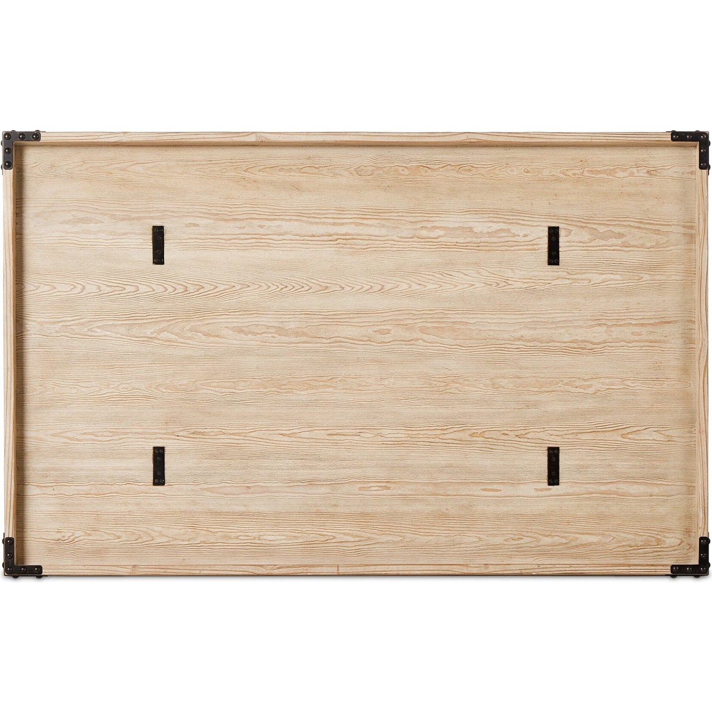 005 SI-2137639 | Additional Silo | The Don't Try to Explain It Table by Four Hands in natural pine, aged bronze. Made from thick pine veneer, solid pine, zinc alloy in a modern style.