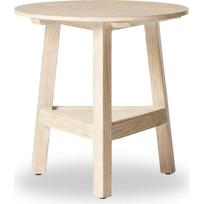 Kickapoo River Cricket Table by Four Hands in distressed black. Made from solid pine, pine veneer in a modern style.