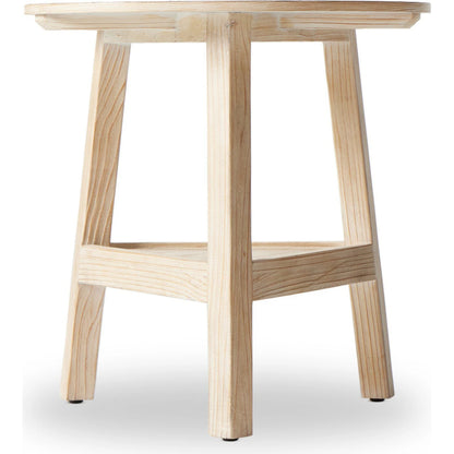 Kickapoo River Cricket Table by Four Hands in distressed black. Made from solid pine, pine veneer in a modern style.