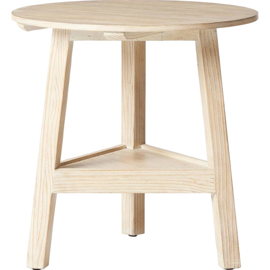 Kickapoo River Cricket Table by Four Hands in distressed black. Made from solid pine, pine veneer in a modern style.