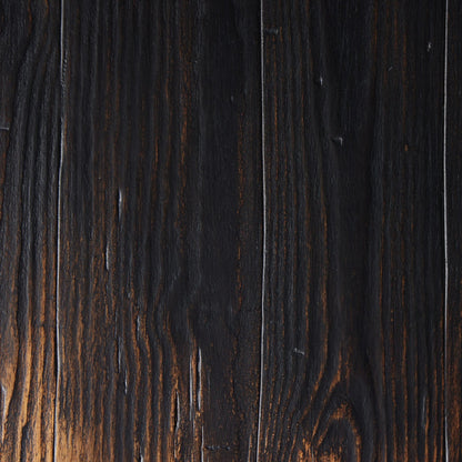 Kickapoo River Cricket Table by Four Hands in distressed black. Made from solid pine, pine veneer in a modern style.