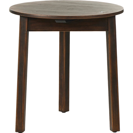 001 SI-2137645 | Primary Silo | The Pimms Table by Four Hands in aged brown. Made from solid pine, pine veneer, zinc alloy in a modern style.