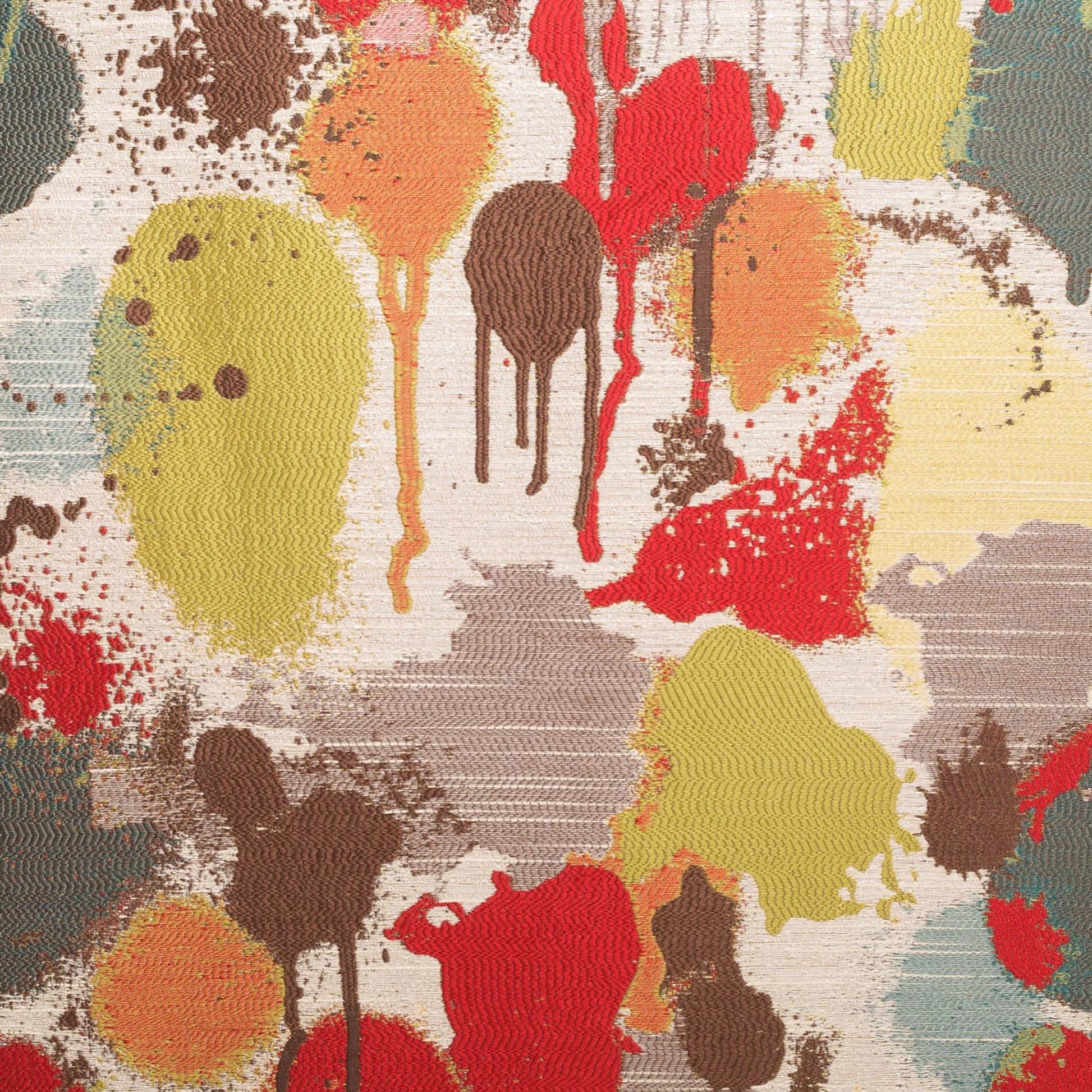Funfetti Pillow by DV Kap Home in red. Made from 87.7% polyester, 12.3%rayon in a unique style.