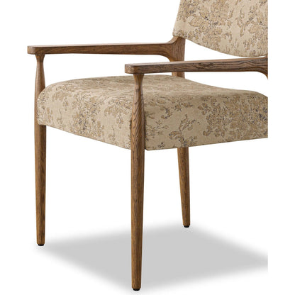 Jayla Dining Armchair by Four Hands. Made from unique in a traditional style.
