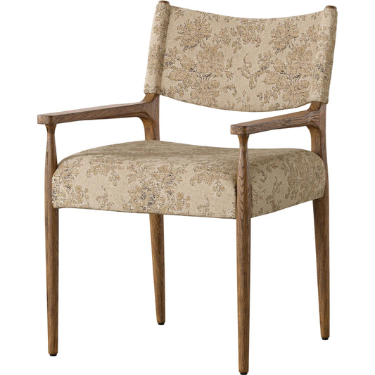 Jayla Dining Armchair by Four Hands. Made from unique in a traditional style.