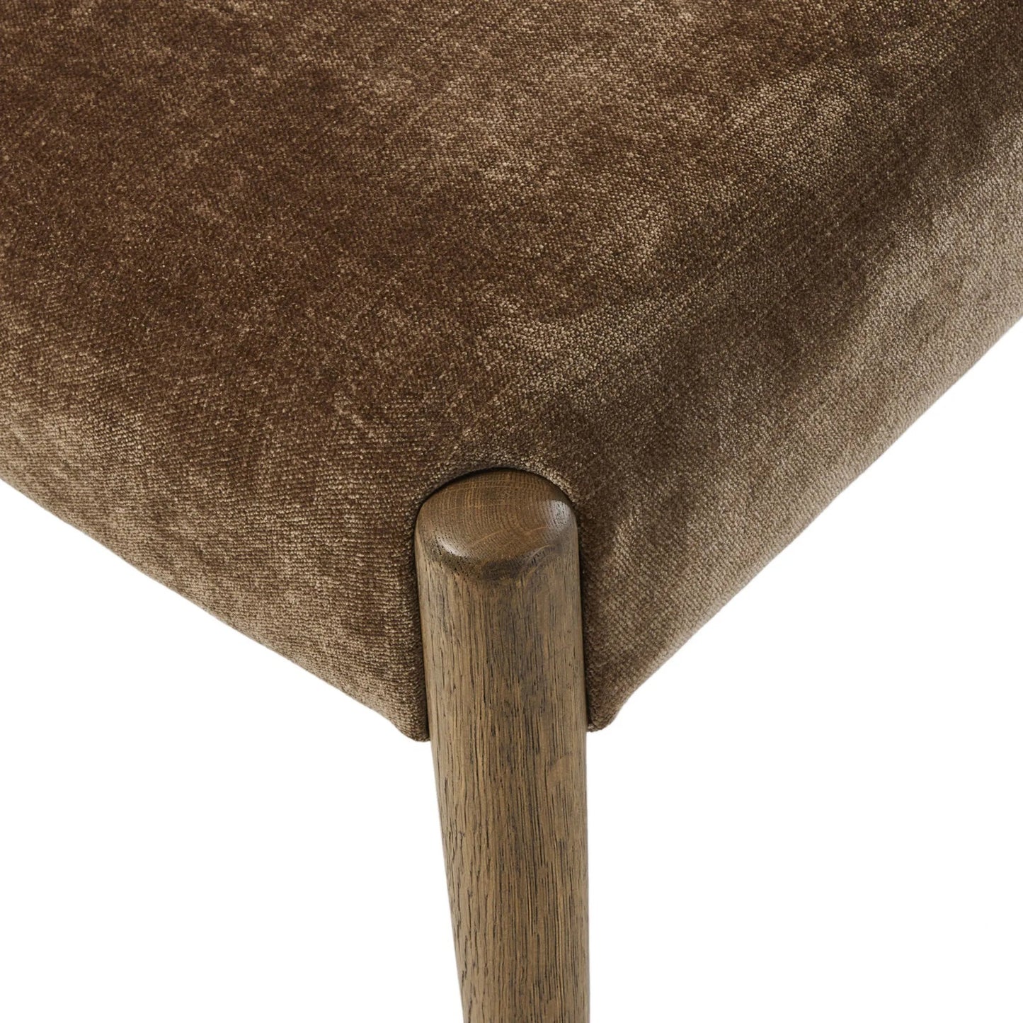 010 SI-2327562 | Closeup | Jayla Armless Dining Chair by Four Hands. Made from unique in a traditional style.