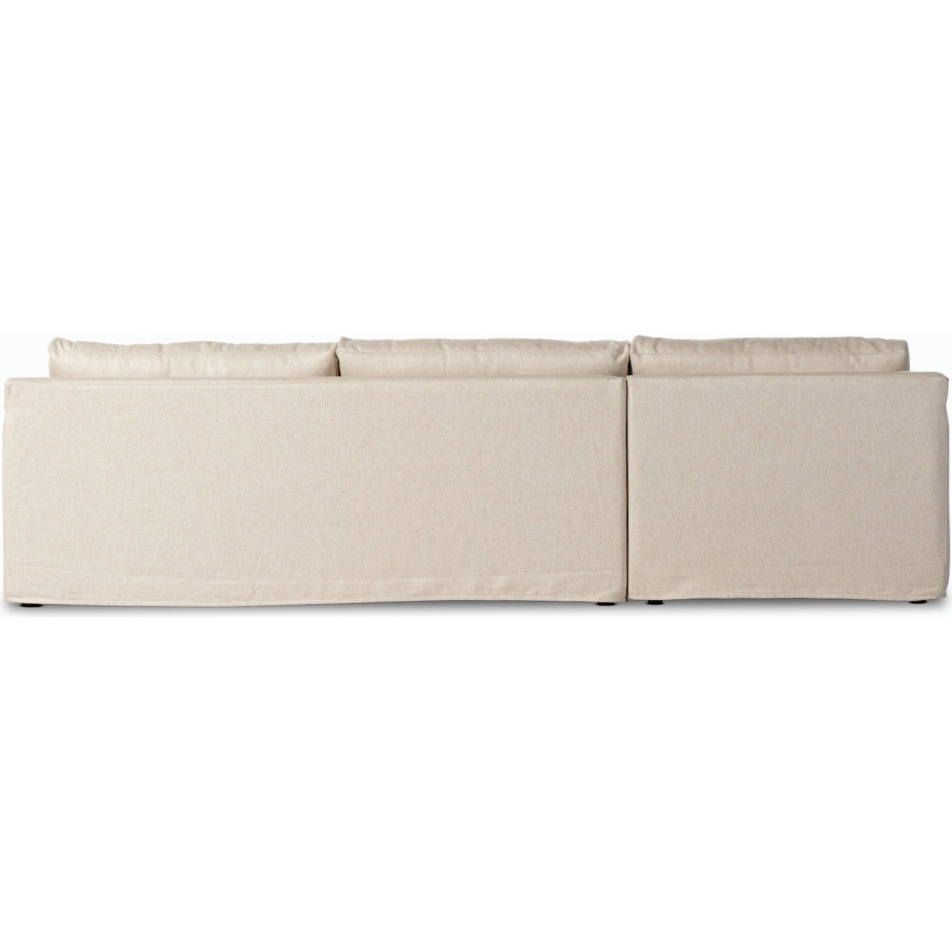 Hampton 2-Piece Slipcover Sectional by Four Hands. Made from unique in a modern style.