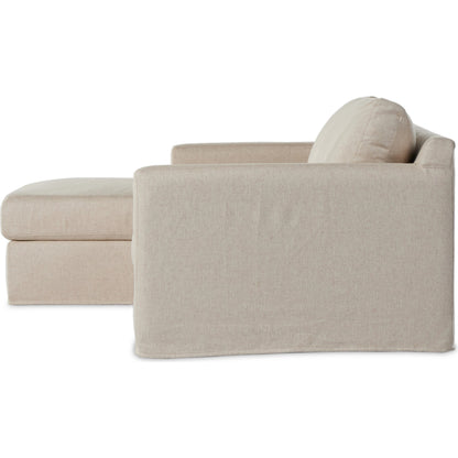 Hampton 2-Piece Slipcover Sectional by Four Hands. Made from unique in a modern style.
