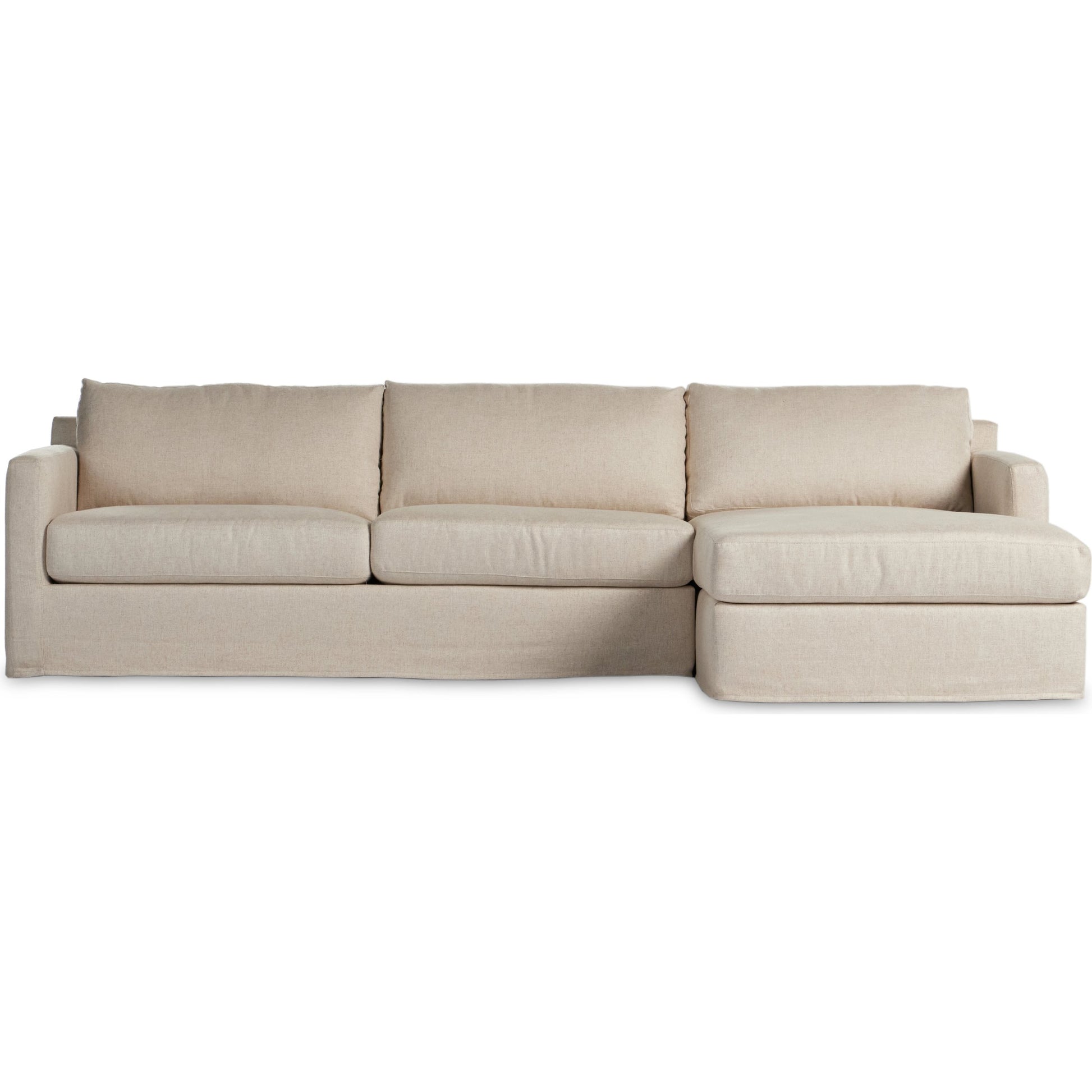 Hampton 2-Piece Slipcover Sectional by Four Hands. Made from unique in a modern style.
