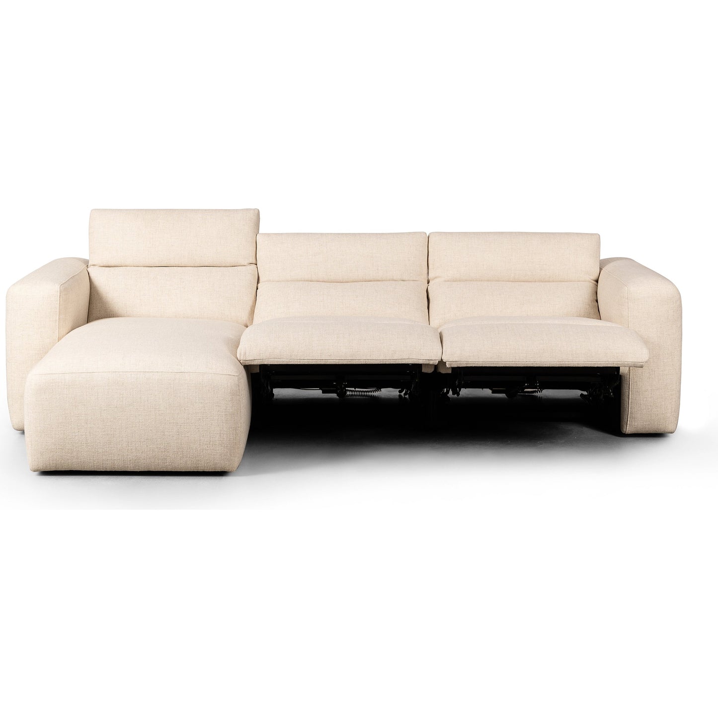 011 SI-2074608 | Additional Silo | Radley Power Recliner 3-Piece Sectional W/ Chaise by Four Hands. Made from unique in a modern style.