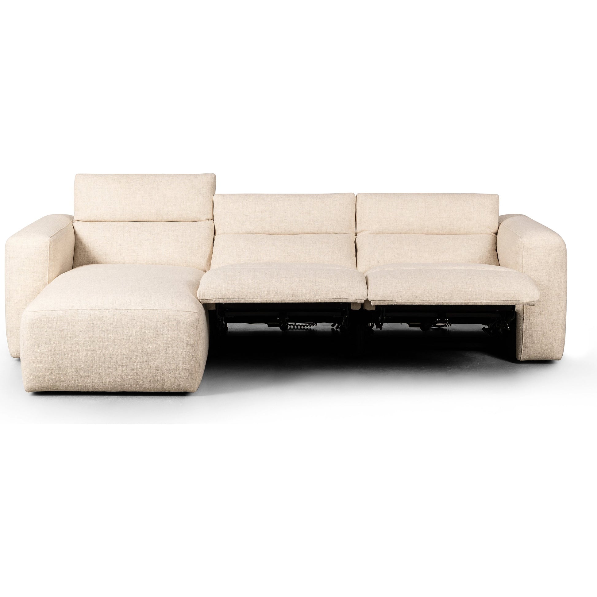 Radley Power Recliner 3-Piece Sectional W/ Chaise by Four Hands. Made from unique in a modern style.