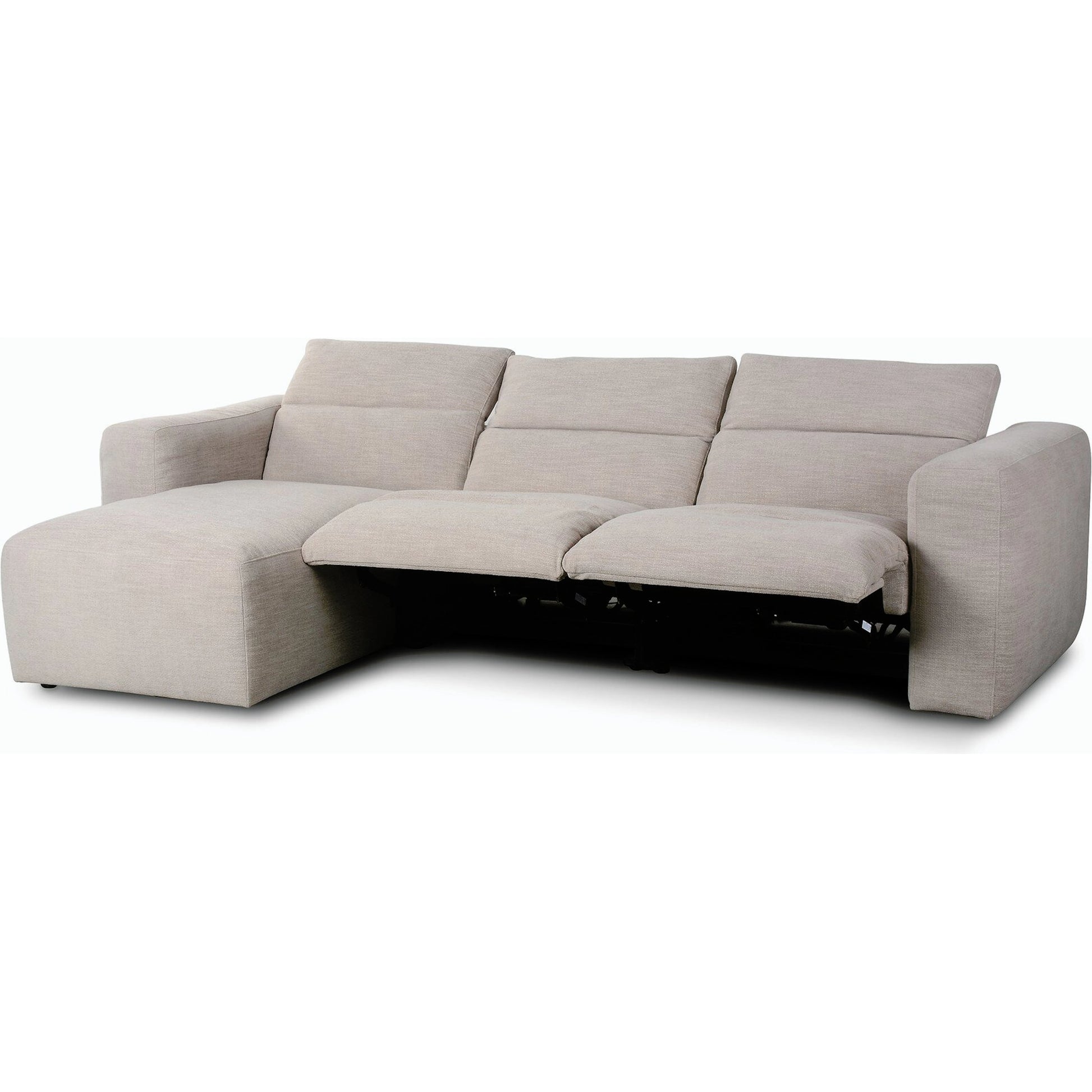 Radley Power Recliner 3-Piece Sectional W/ Chaise by Four Hands. Made from unique in a modern style.